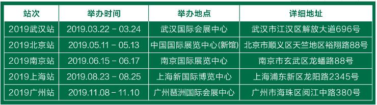 特許展時(shí)間