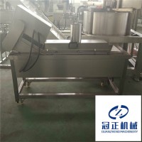 油炸雞腿/雞背/里脊/丸子油炸生產(chǎn)線
