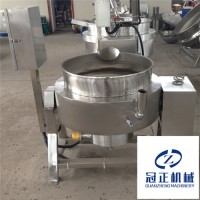 冠正機(jī)械不銹鋼黑膏藥/阿膠熬制蒸煮夾層鍋