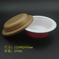 廠家供應(yīng)一次性pp塑料碗 燕窩碗 小米海參碗 封口包裝碗