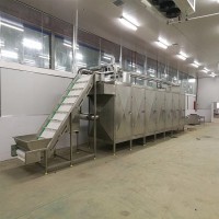 豆制品工廠設(shè)備，鹵豆干烘干線，大型豆干豆皮烘干機(jī)