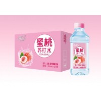 供應(yīng)金登河蜜桃蘇打水350ml，廠家批發(fā)，廠家直發(fā)，售后無憂