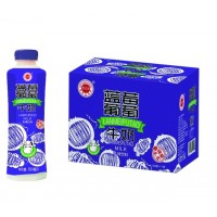 金登河芒藍(lán)莓葡萄牛奶500ml，廠家批發(fā)直發(fā)，售后無憂