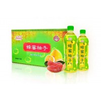 供應金登河蜂蜜柚子茶500ml，廠家批發(fā)，廠家直發(fā)，質(zhì)量無憂