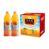 大量供應金登河橙果粒1.5L，廠家批發(fā)，廠家直發(fā)，質(zhì)量無憂