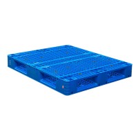 供應(yīng)1210網(wǎng)格雙面塑料托盤 面粉塑料棧板 大米托盤