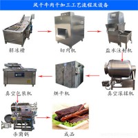 牛肉干生產(chǎn)線 全自動風干肉干全套設(shè)備