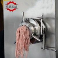 大型凍肉絞肉機(jī) 全自動(dòng)凍肉臘腸風(fēng)干腸絞肉機(jī) 凍肉凍牛肉碎肉機(jī)