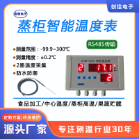 創(chuàng)佳 CYCW-302A 智能溫度表蒸鍋蒸柜高溫蒸汽多點控溫歷史曲線