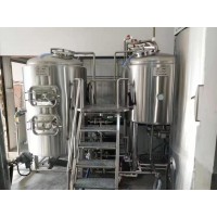 飯店日產(chǎn)500L的精釀啤酒設(shè)備釀造啤酒的設(shè)備機(jī)器